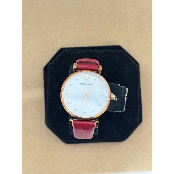 Emporio Armani AR11388 Gianni T-Bar Ladies Watch - Picture 2 of 5